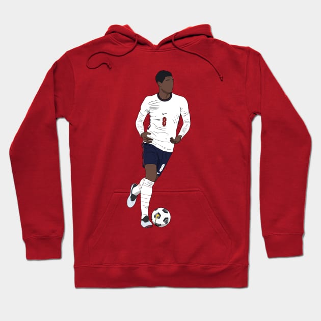 Jude Bellingham England Hoodie by Hevding